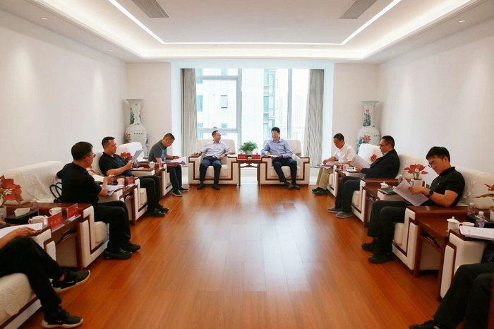 公司與鹽津縣交流座談
